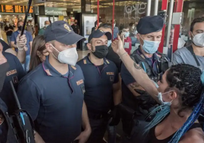 no vax stazione milano