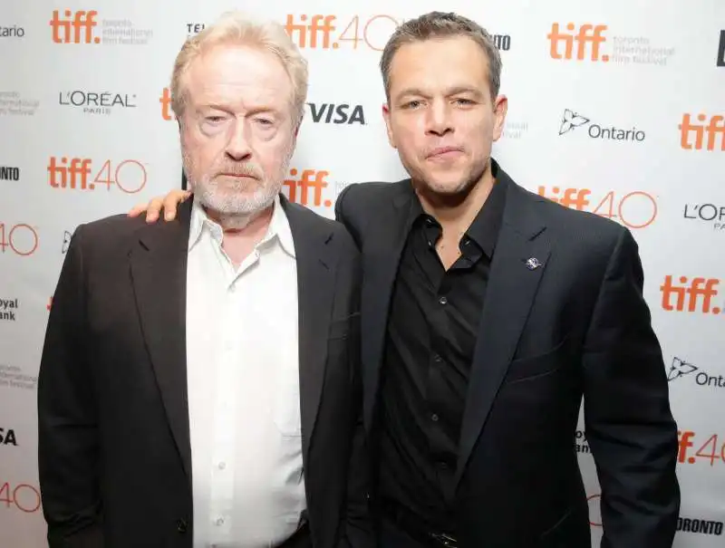 ridley scott matt damon 