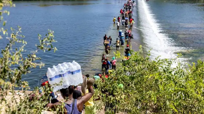 stati uniti   migranti haitiani in texas 5