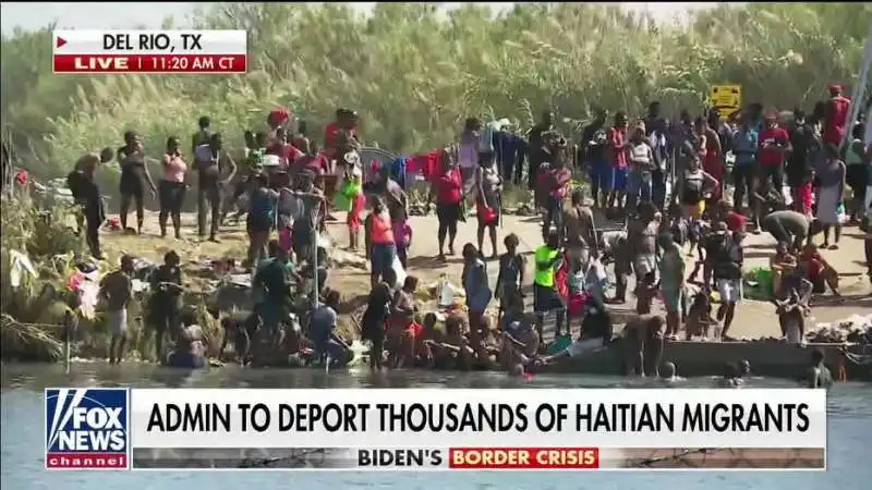 stati uniti   migranti haitiani in texas 6