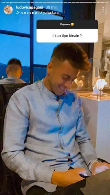 stephan el shaarawy nelle stories di ludovica pagani 