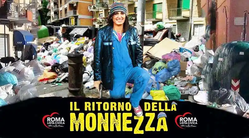 virginia raggi monnezza 19