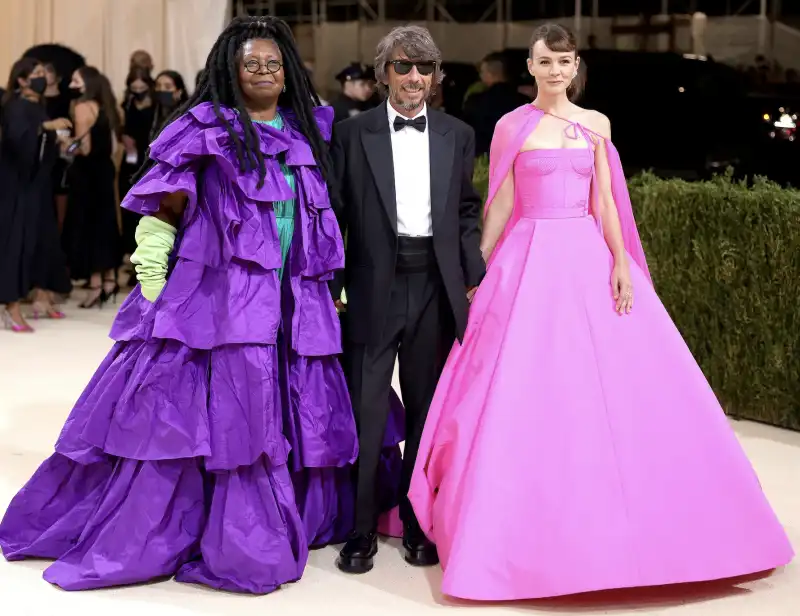 whoopi goldberg, pierpaolo piccioli e carey mulligan met gala 2021