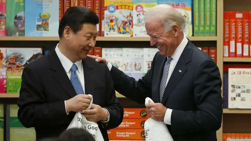 XI JINPING JOE BIDEN 