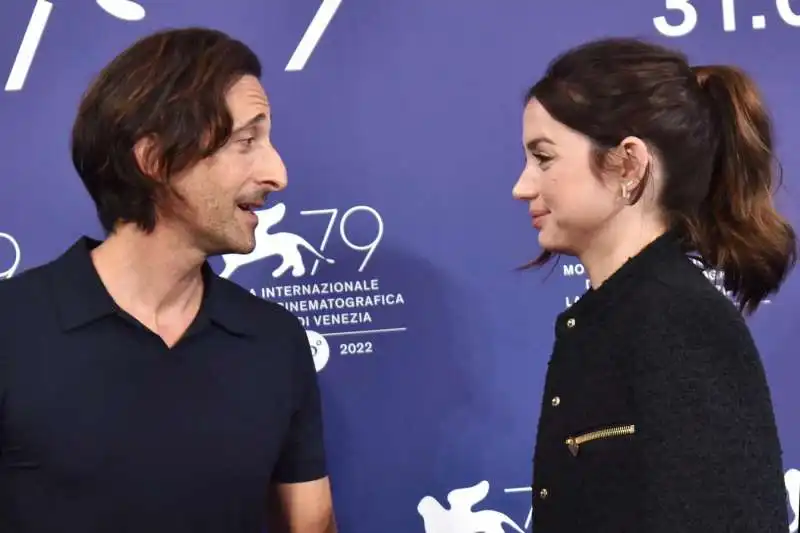 adrien brody, ana de armas