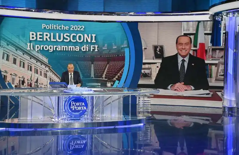 BERLUSCONI A PORTA A PORTA