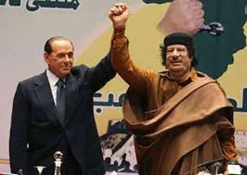 BERLUSCONI GHEDDAFI 5