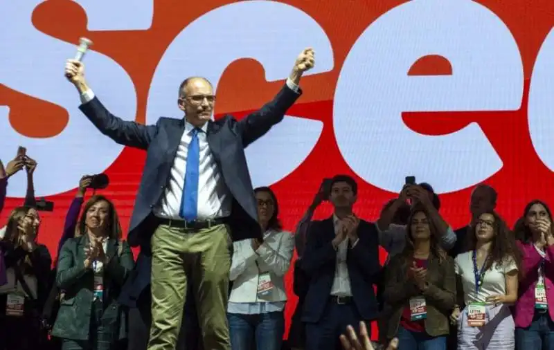 ENRICO letta piazza del popolo