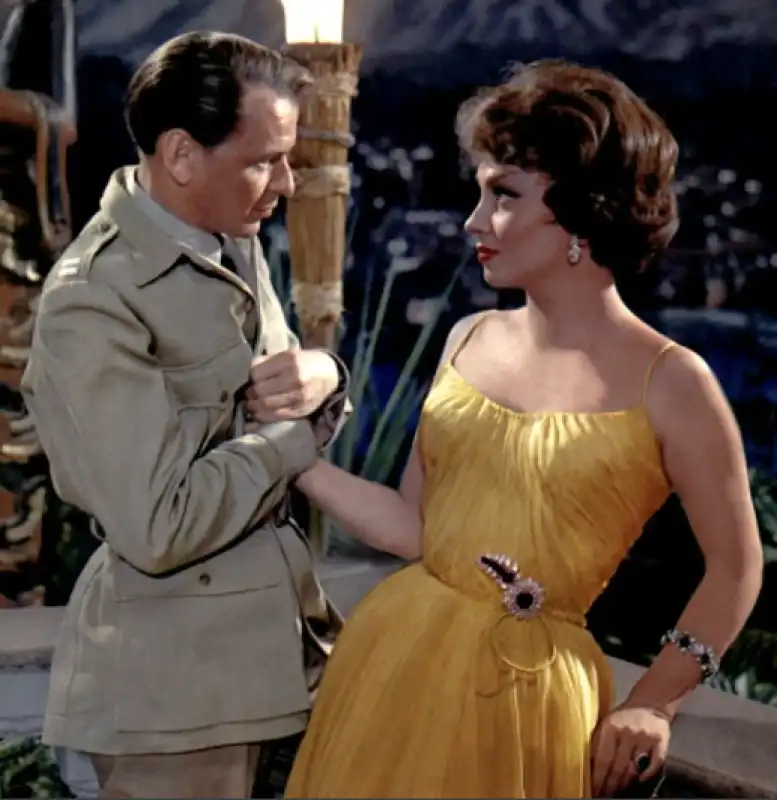 gina lollobrigida frank sinatra