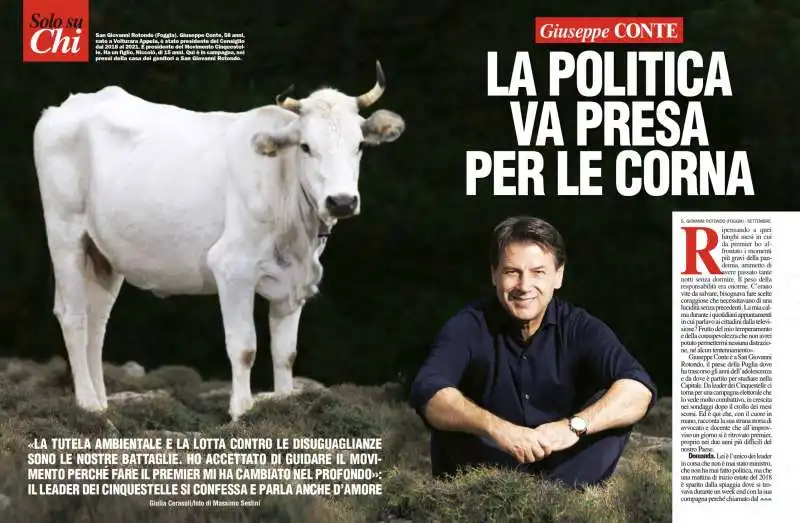 giuseppe conte su chi   foto sestini 