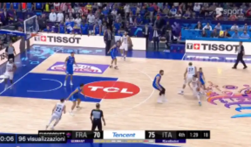 ITALIA FRANCIA EUROBASKET