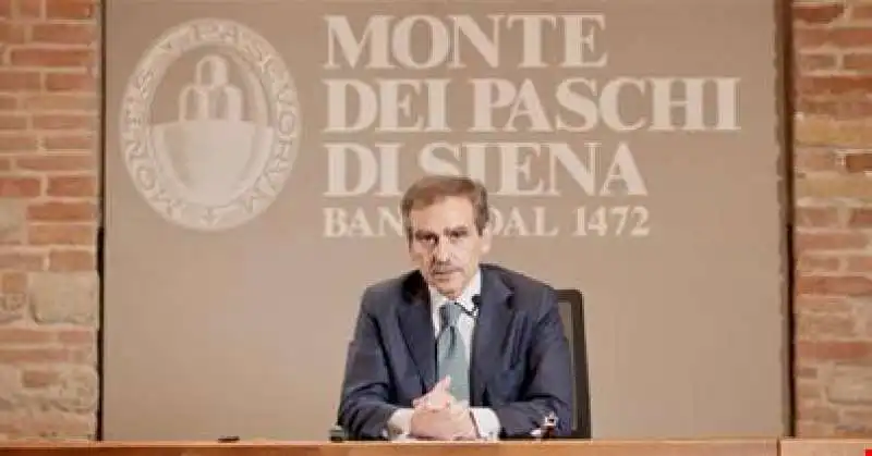 LUIGI LOVAGLIO MONTE DEI PASCHI DI SIENA