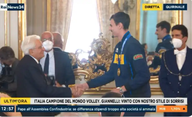 mattarella italvolley