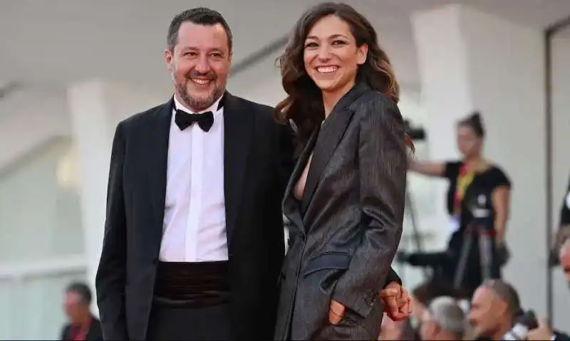 matteo salvini francesca verdini venezia 4