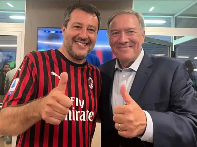 matteo salvini mike pompeo 