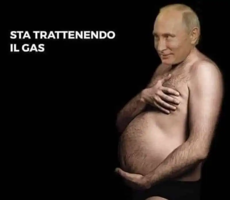 MEME SU PUTIN E IL GAS