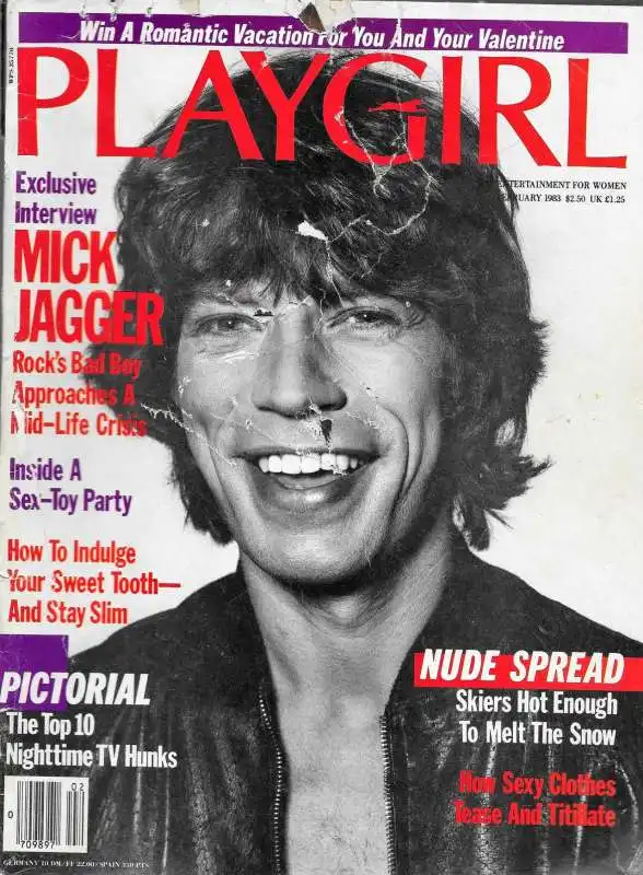 playgirl mick jagger