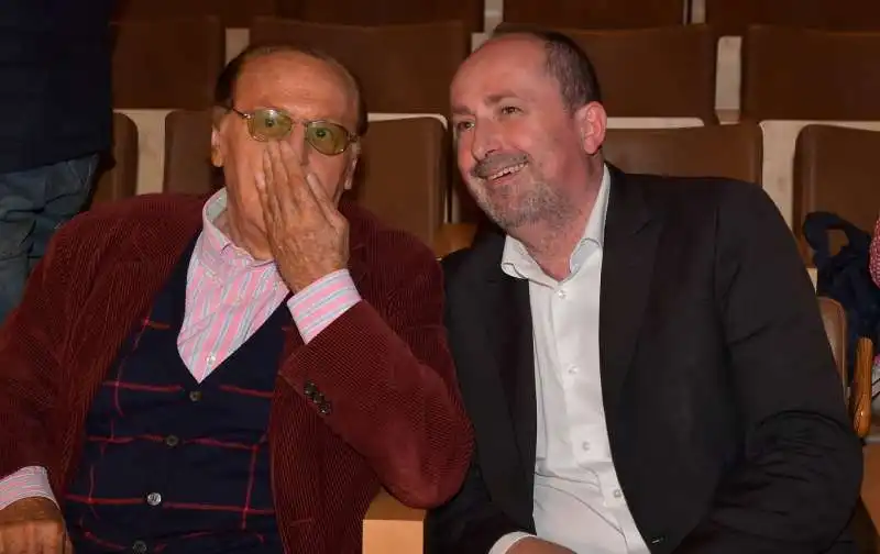 renzo arbore e daniele vimini vice sindaco di pesaro  foto di bacco