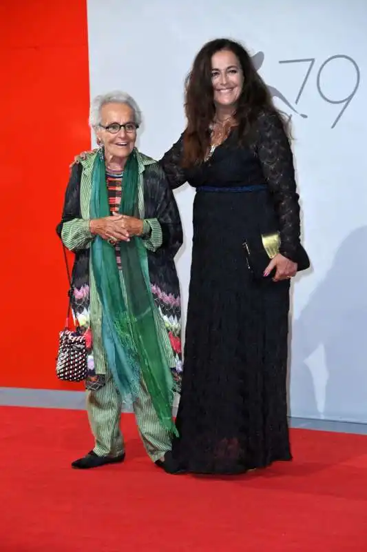 rosita missoni and angela missoni.  