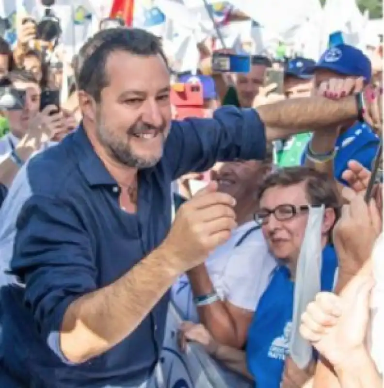 SALVINI A PONTIDA