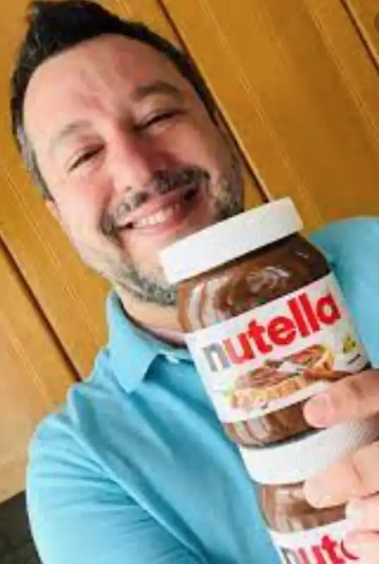 salvini nutella