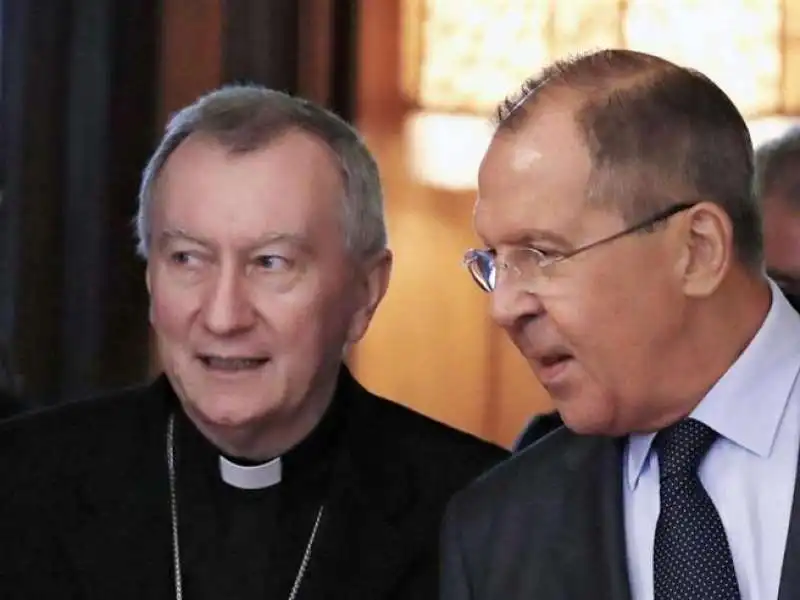 SERGEY LAVROV PIETRO PAROLIN 