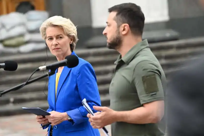 ursula von der leyen volodymyr zelensky 1