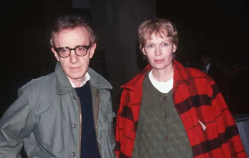 woody allen e mia farrow 