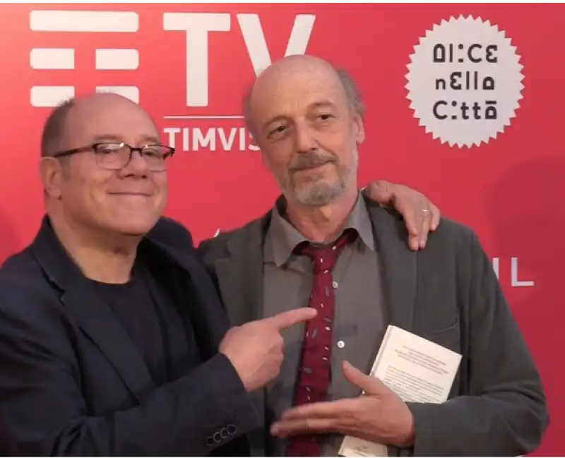 carlo verdone e fabio traversa alias fabris di compagni di scuola 