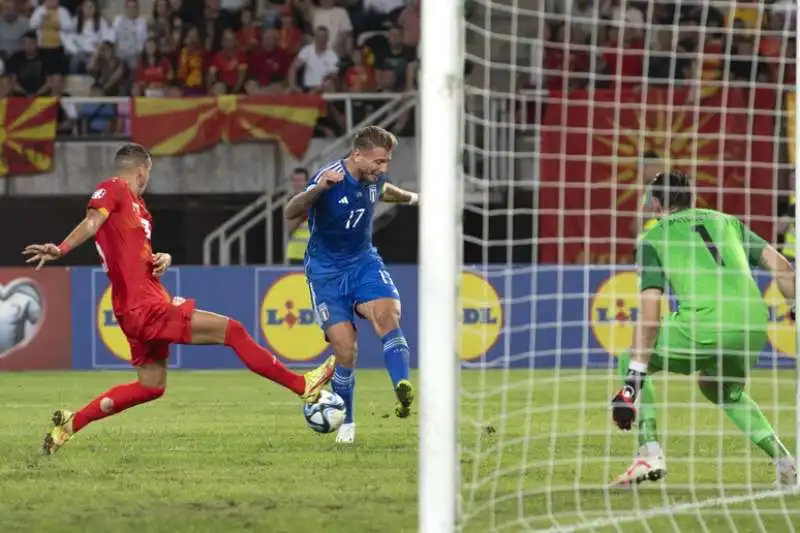 ciro immobile in macedonia italia