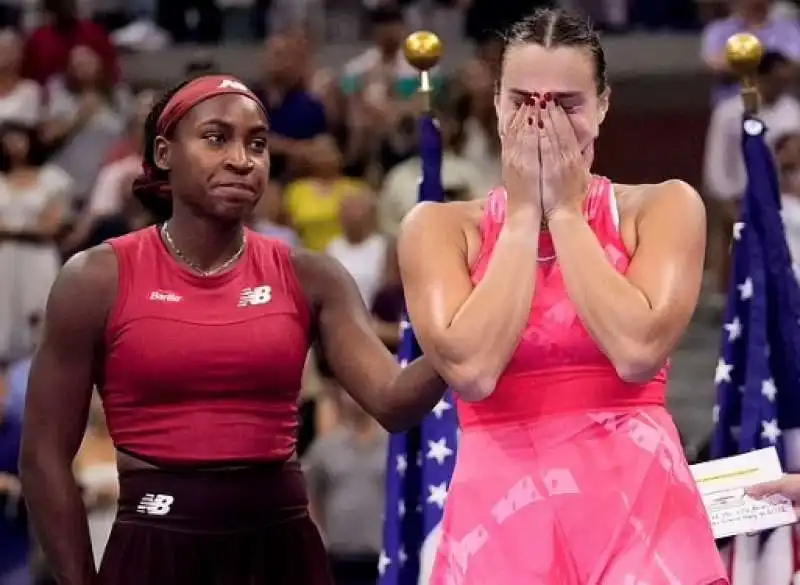 COCO GAUFF ARYNA SABALENKA 