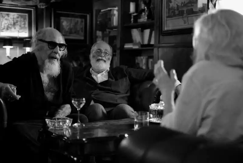 dago e marco giusti NEL DOCU-FILM ROMA SANTA E DANNATA