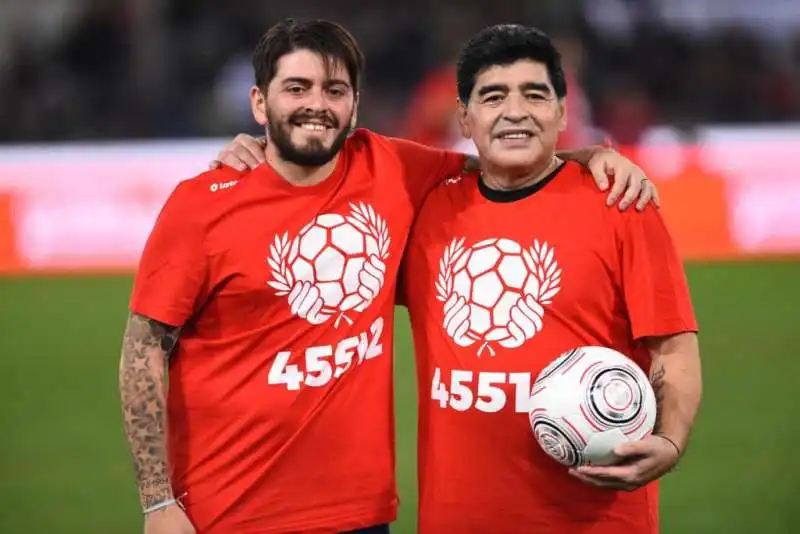 diego armando maradona e diego junior