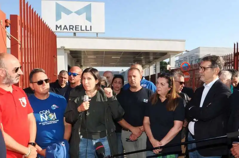 elly schlein allo stabilimento magneti marelli di crevalcore      1