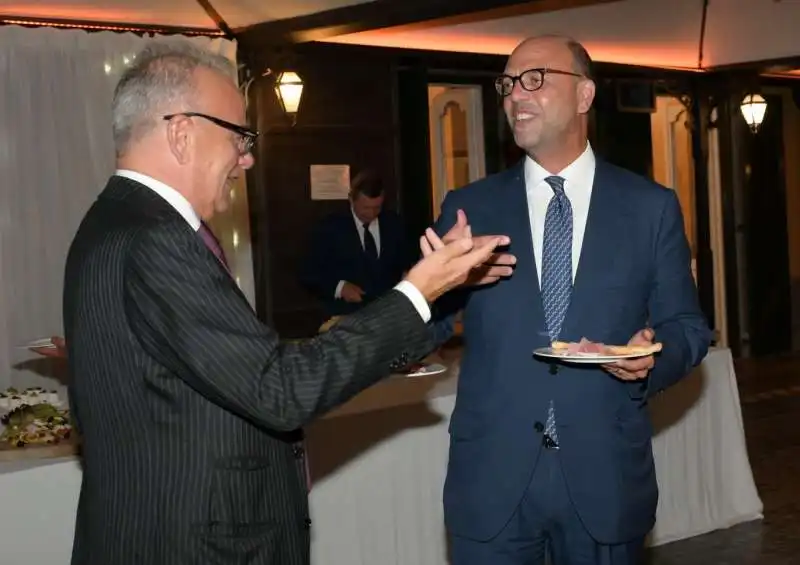 gianfranco rotondi  angelino alfano  foto di bacco