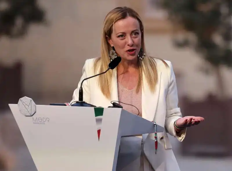 GIORGIA MELONI AL SUMMIT EU MED 9 DI MALTA 