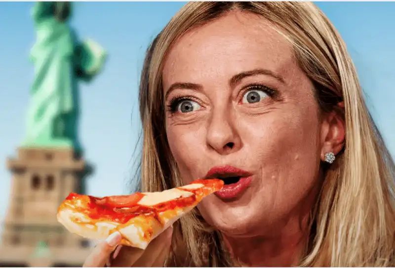 giorgia meloni pizza a new york il riformista