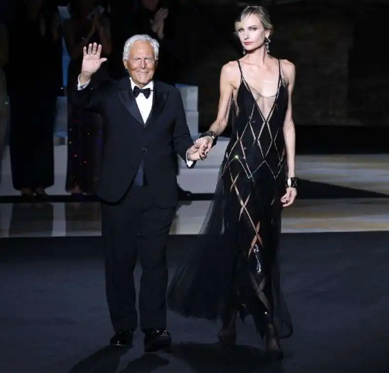 giorgio armani - sfilata a venezia 