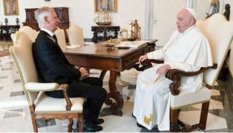 Ivan Soltanovsky e Papa Francesco 