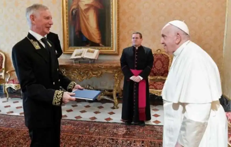 Ivan Soltanovsky e Papa Francesco