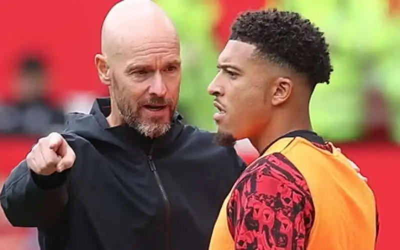 jadon sancho erik ten hag 1