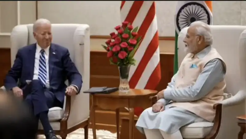 joe biden e narendra modi al g20 di new delhi 