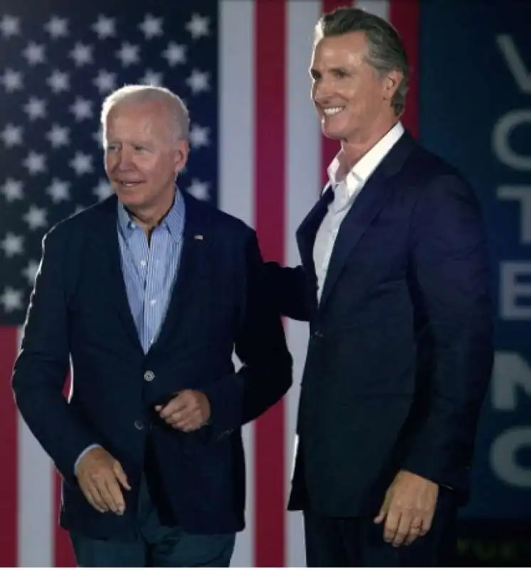 JOE BIDEN GAVIN NEWSOM 