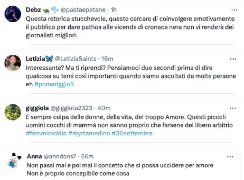 L USCITA INFELICE DI MYRTA MERLINO SULLA STRAGE DI ALESSANDRIA - TWEET