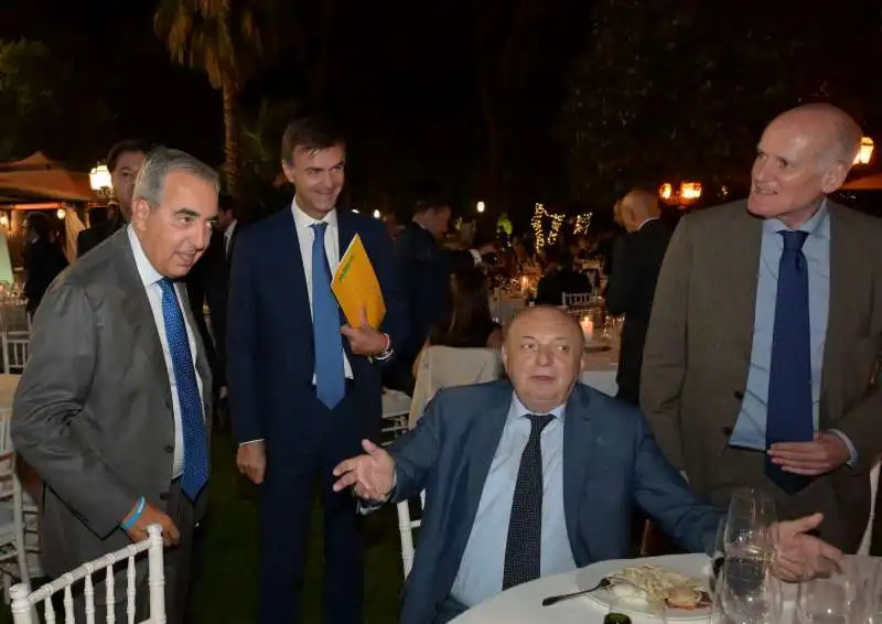 maurizio gasparri  ettore prandini  gilberto pichetto fratin  franco de luca  foto di bacco