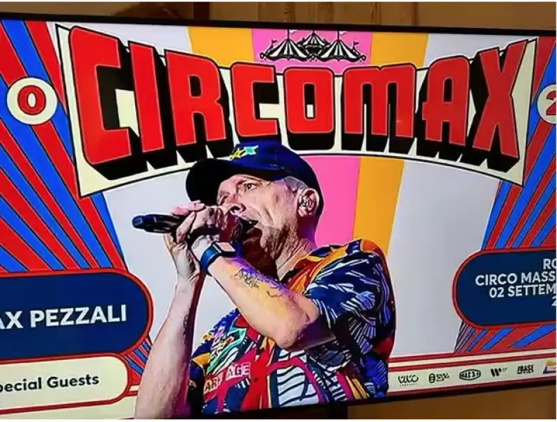 max pezzali circo max