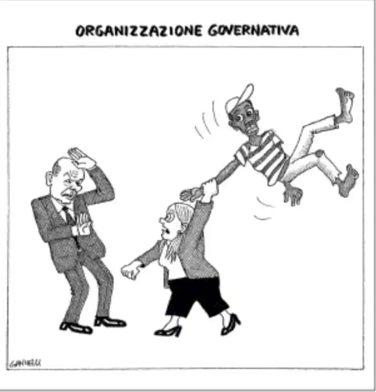 MELONI SCHOLZ VIGNETTA GIANNELLI