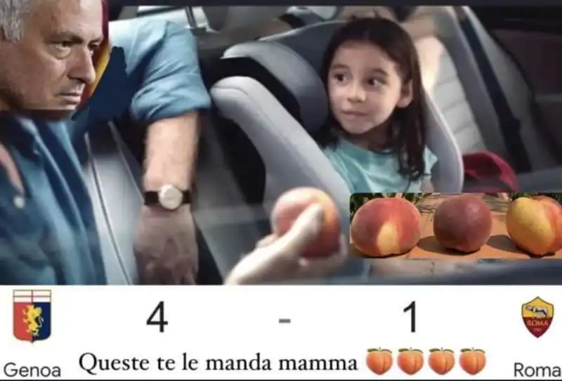 MEME SULLO SPOT DELL ESSELUNGA E LA SCONFITTA DELLA ROMA CON IL GENOA - 