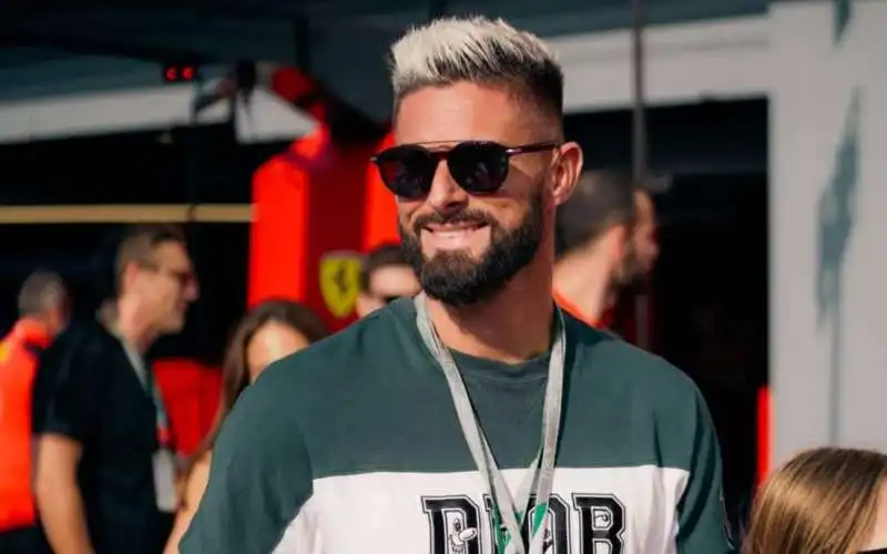 olivier giroud al gran premio di monza