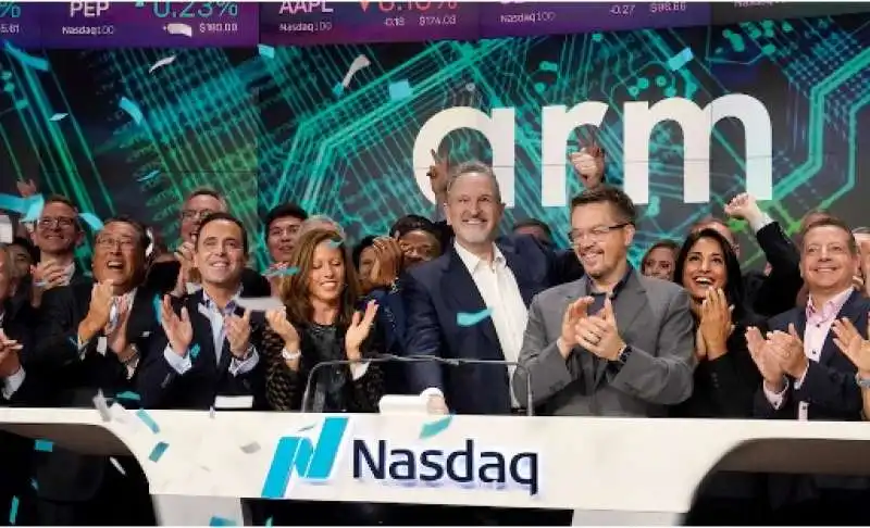 QUOTAZIONE AL NASDAQ DI ARM